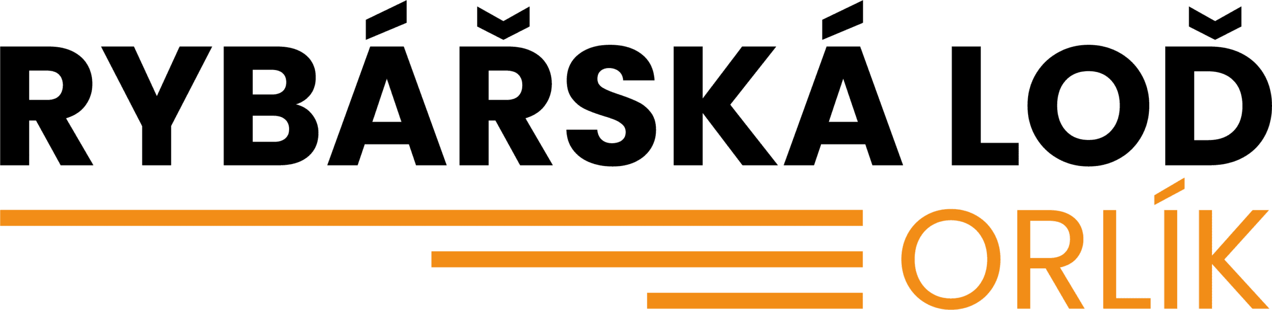 Rybářská loď Orlík - logo